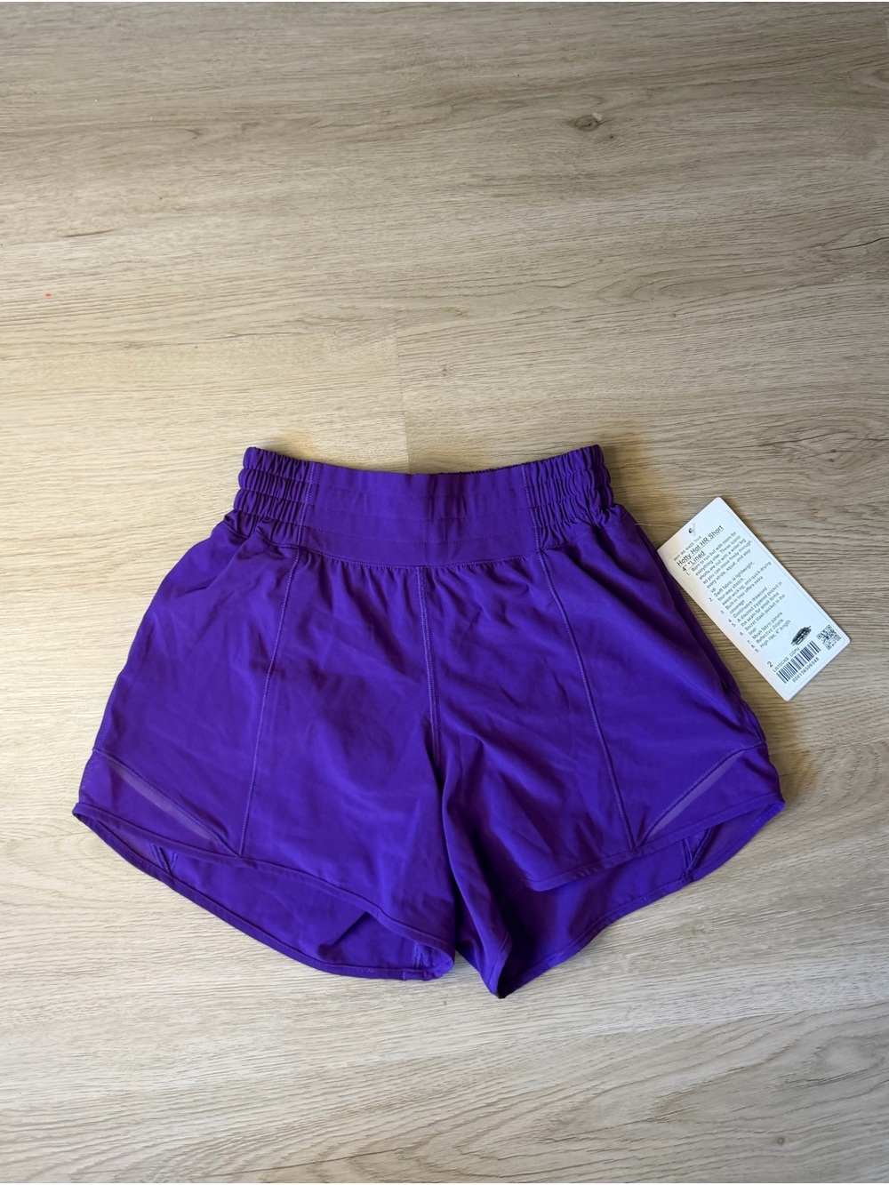 NWT Lululemon hotty hot high rise shorts